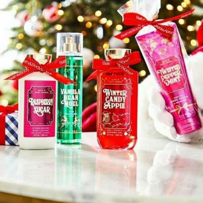 BATH &amp; BODY WORKS BBW LIMITED EDITION MIST LOTION SHOWER GEL