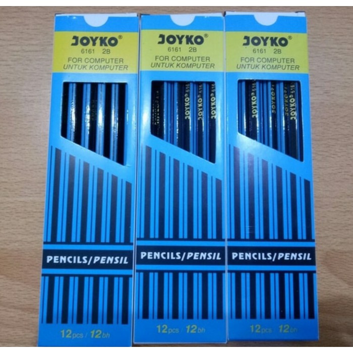 

TERBARU PENSIL KAYU 2B JOYKO 6161 PENCIL SERUT