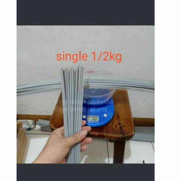 kawat las PVC single 1/2kg-kawat las pipa pvc 500 gram