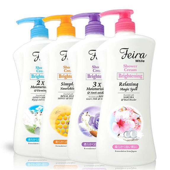 Feira White Shower Cream/Body Wash