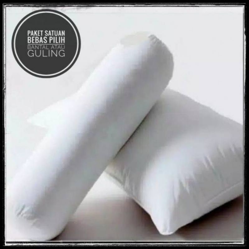 Bantal &amp; guling brendis Paket 2 bantal + 1 guling ( 3 pcs )