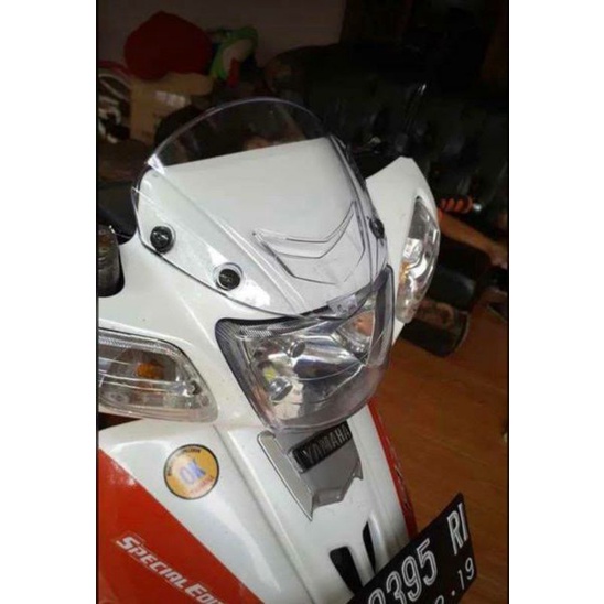 VISOR WINDSHIELD TAMENG ANGIN BENING YAMAHA 125Z Z1 FIZR SATRIA HIU F1ZR