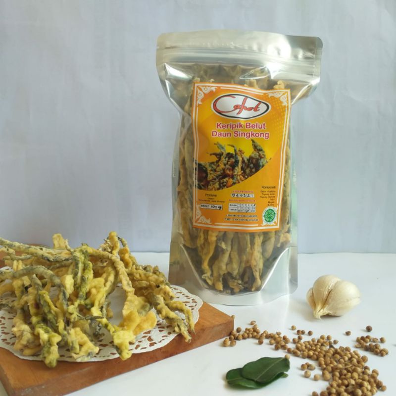 

Keripik belut daun singkong 100gr