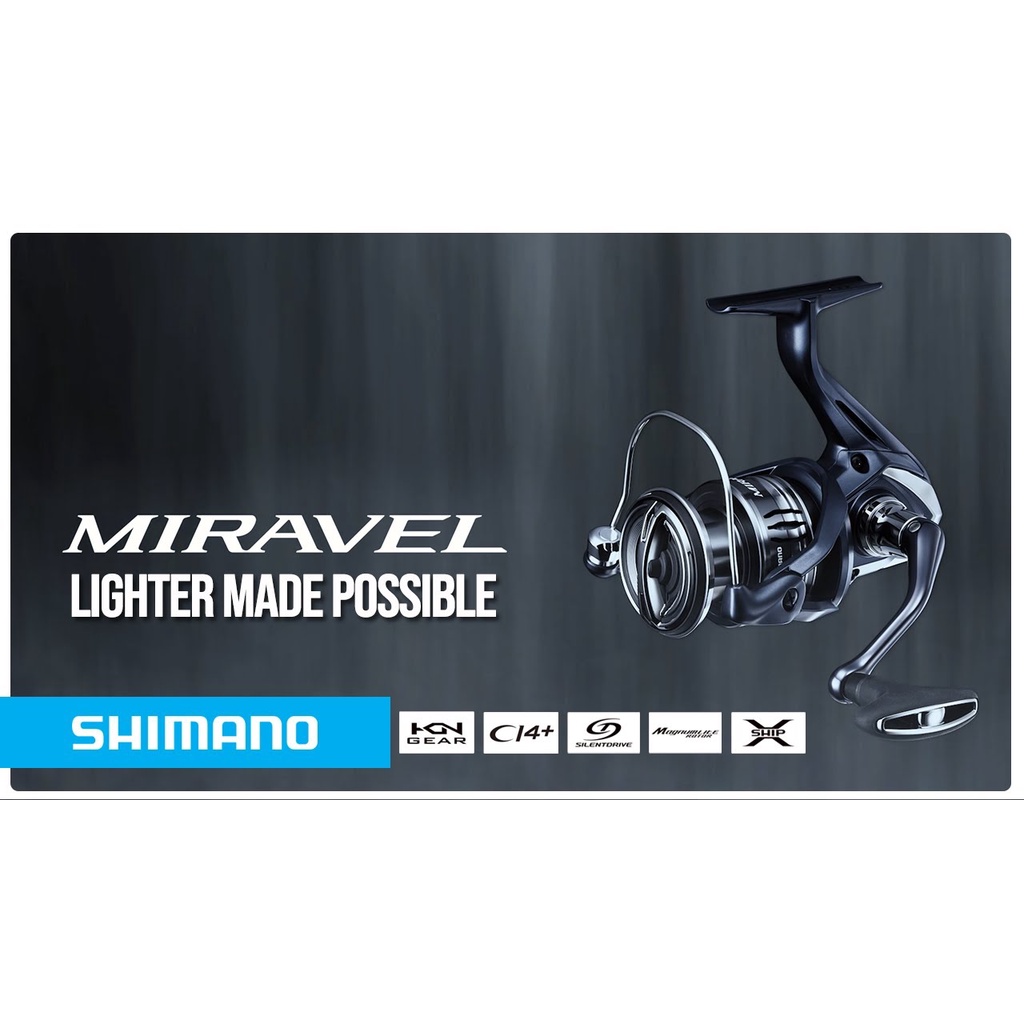 Reel SHIMANO MIRAVEL 2022 (POWER HANDLE)