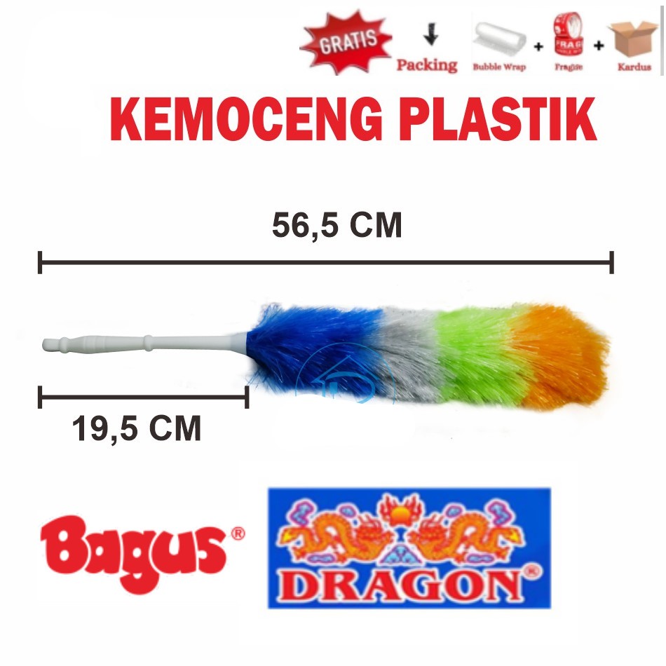 KEMOCENG PLASTIK / PEMBERSIH DEBU / BULU SINTETIS / BULU PLASTIK