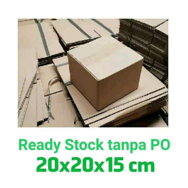 

KARDUS/KARDUS/KARTON POLOS MURAH UK 20 x 20 x 15 cm Ready Stock