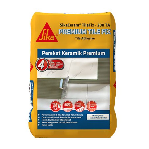 KHUSUS GRAB-CIPANAS. SikaCeram® - 200 TA 25 Kg. Semen Mortar Instan