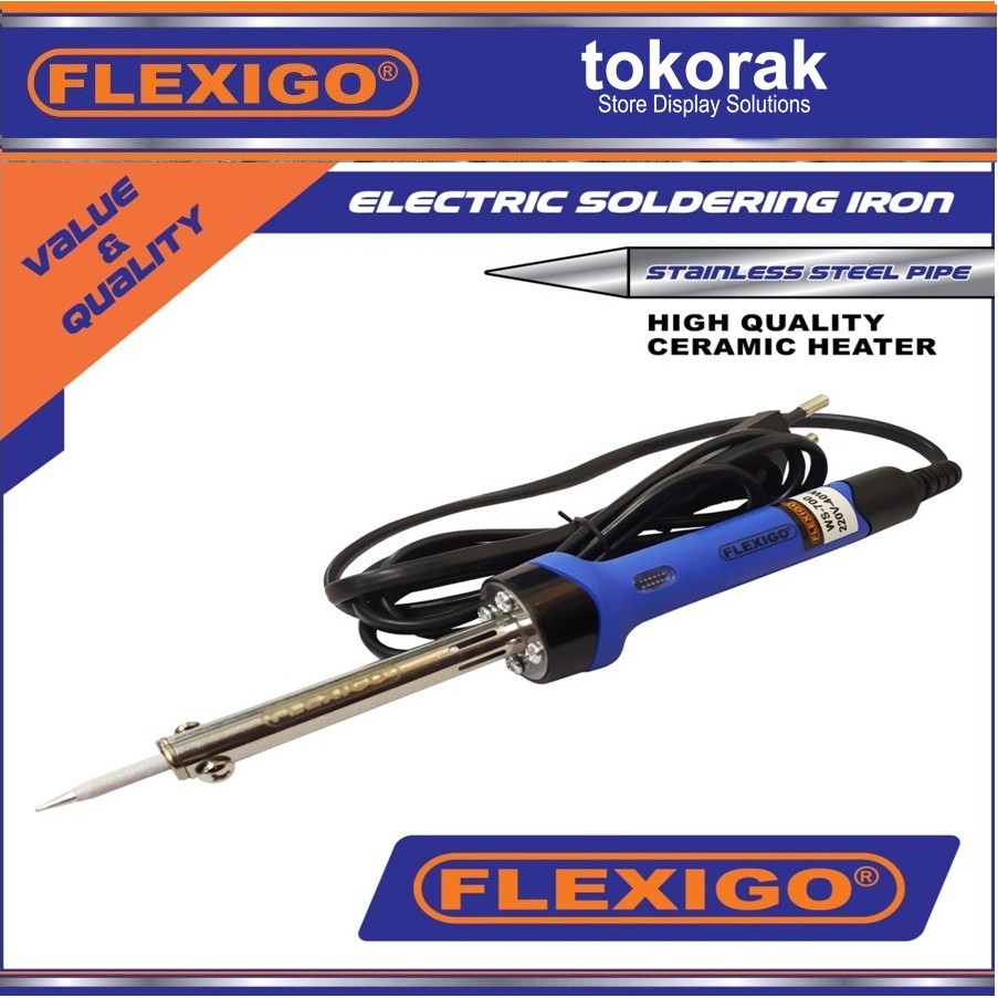 SOLDER LISTRIK 40 WATT FLEXIGO - SOLDERING IRON - ALAT PATRI LAS