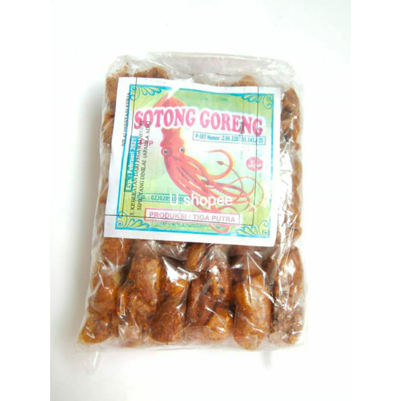 

Kerupuk sotong goreng pedas (1pack @20pcs)