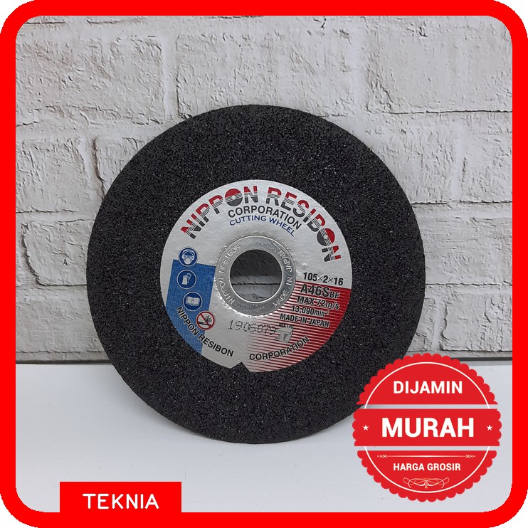 Mata Batu Poles Nippon Resibon 105x2x16 (Cutting Wheel)