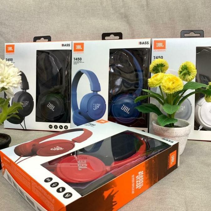 Sambut promo HEADSET JBL T450 - HEADPHONE BANDO JBL T450 SUPER EXTRA BASS JBL T450 - BC 