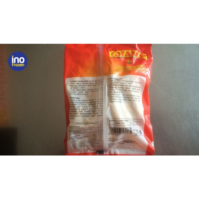 

champ chicken stick 250 gr