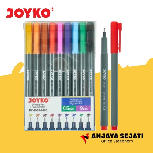 

Drawing Pen Joyko DP 298S-059C ( 9 Warna )