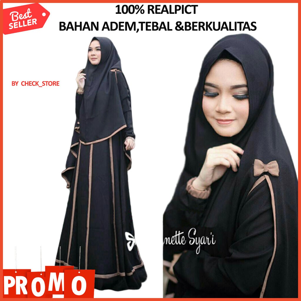 Gamis Terbaru Gamis Murah Baju Syari Lebaran Wanita Fashion Muslim Dress Muslim S2M2 Maxi Dress