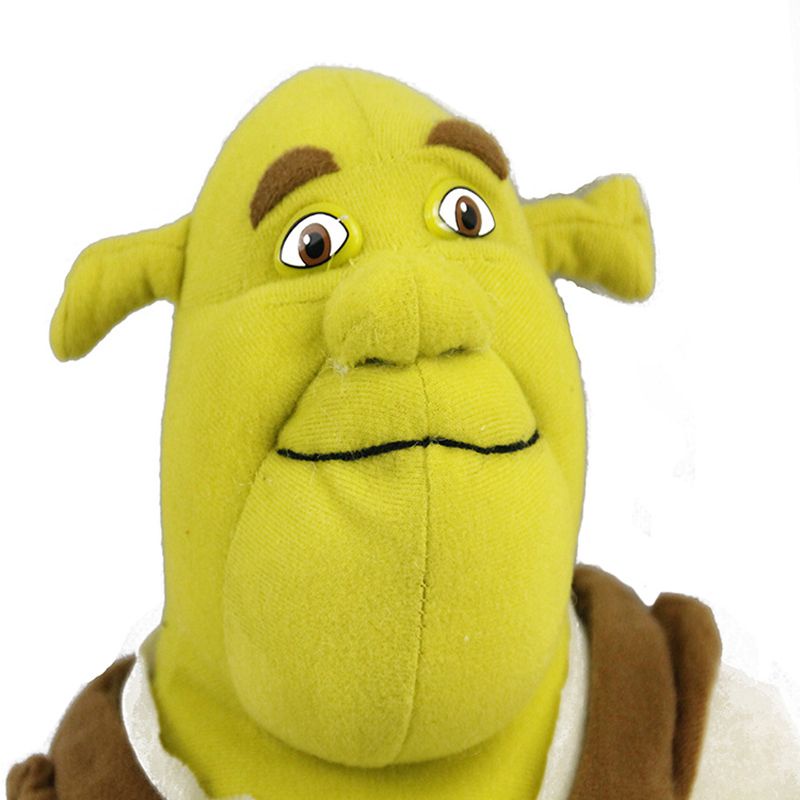 Plush Shrek Boneka Besar Stuffed Toy Shrek Ogre 40cm Bantal Lembut Hadiah Mainan Anak