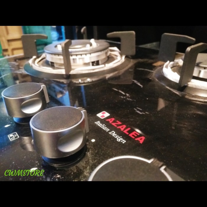 Azalea Kompor Tanam 3 Tungku ANL73GV3B Glass Black