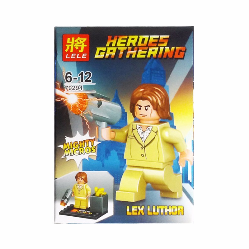 Lego lele heroes gathering 79294 lex luthor mainan anak model kit brick lego murah