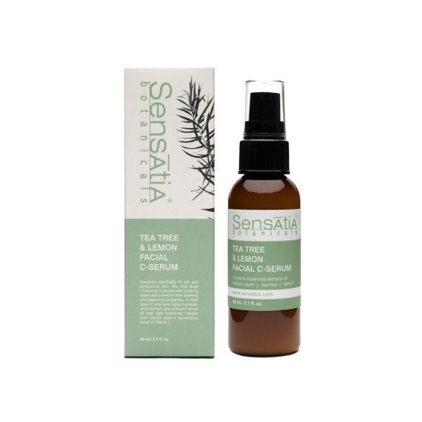 Sensatia Botanicals Tea Tree &amp; Lemon Facial C-Serum - 60ml