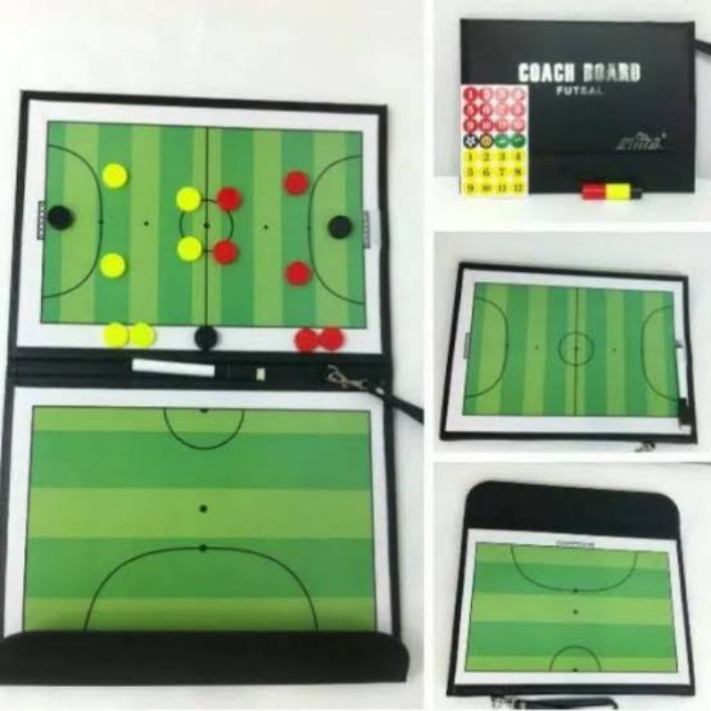 Papan Strategi Futsal Tactical Board Futsal Coach Board Futsal