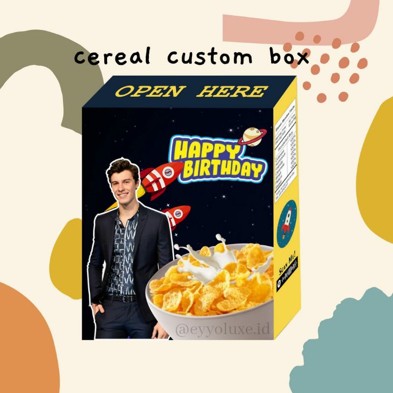 

Cereal custom box