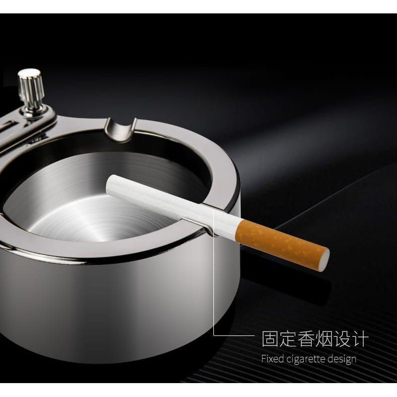 Asbak  Korek Gesek HONEST BCG002-1 Personality Creative Metal Gift Living  Room Decoration  Ashtray