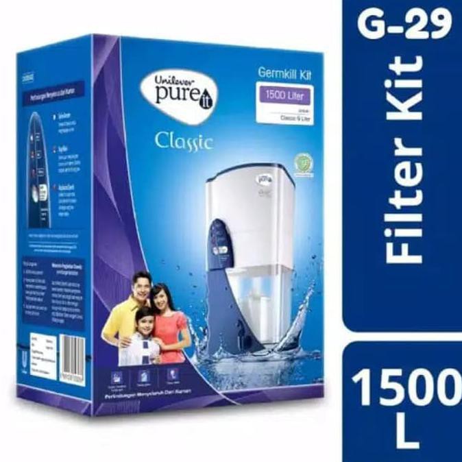 Favorit] Refill Pureit Germkill Kit 1500L Unilever Classic 9L Gkk 1500 L