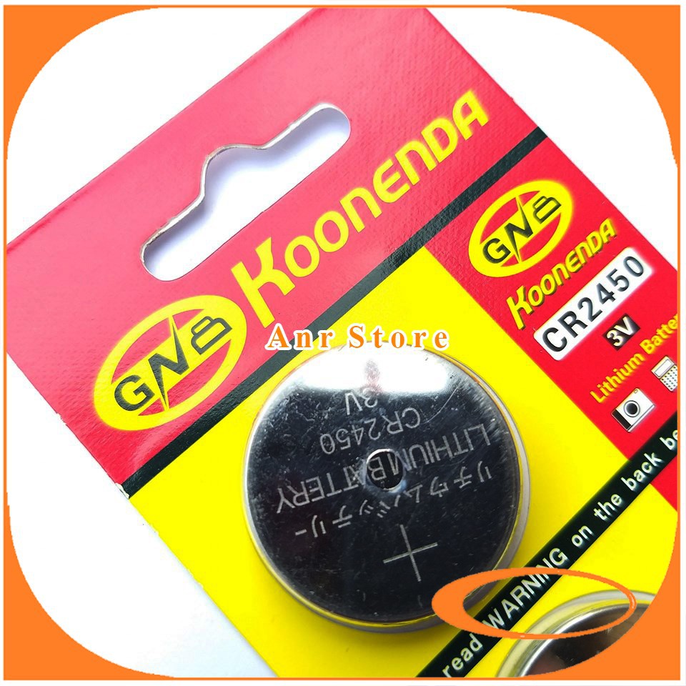 Baterai Koonenda CR2450 CR-2450 CR 2450 Original 3 Volt