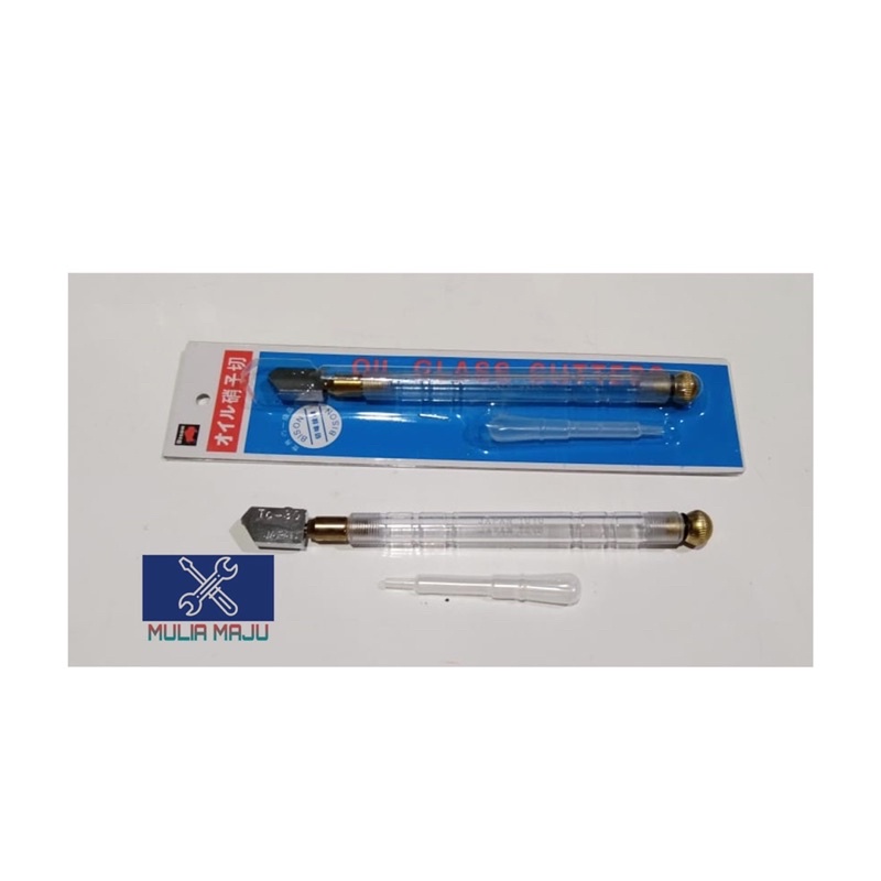 

Pisau Potong Kaca Bison Oil Glass Cutter /Pisau Potong Kaca