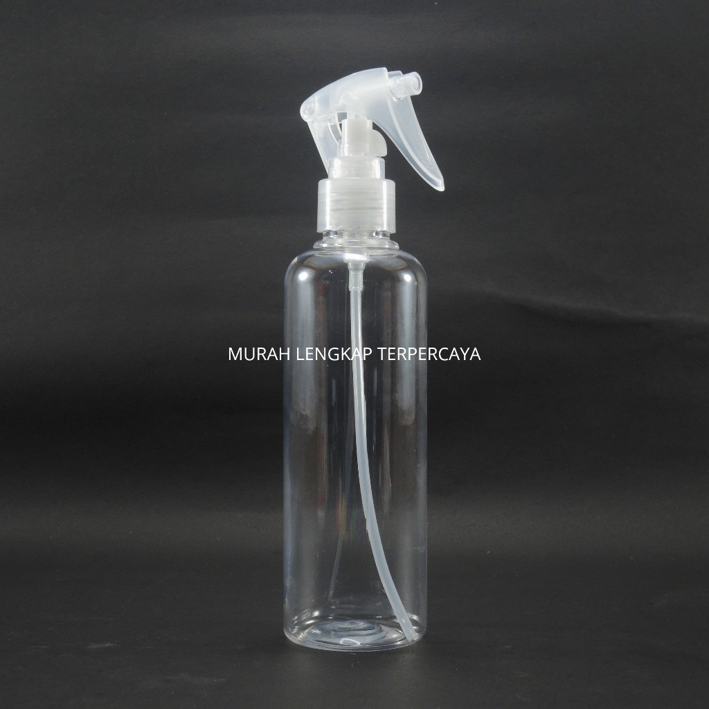 Botol Plastik Spray Trigger Br 250ml Natural