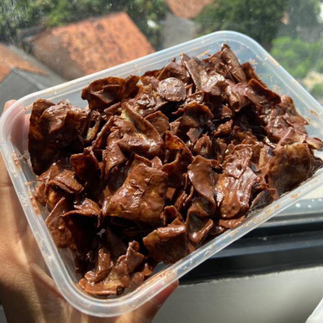 

Keripik pisang coklat