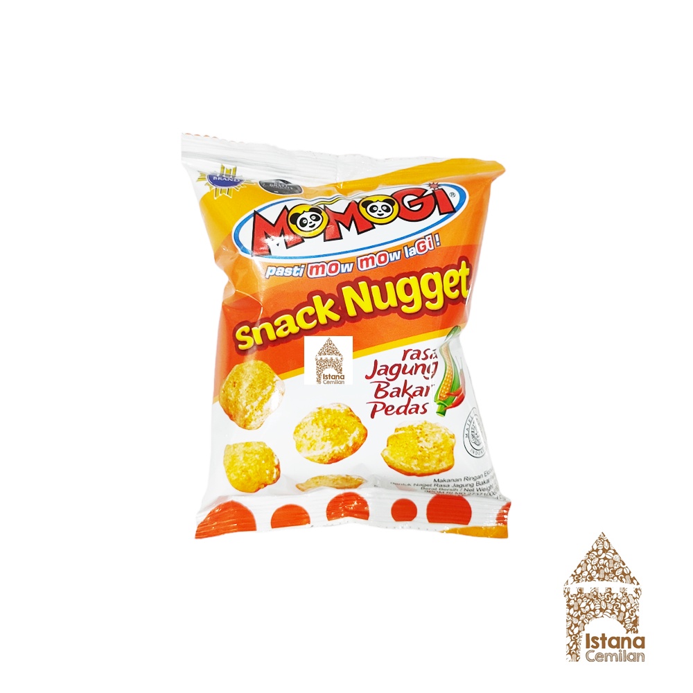 Momogi Snack Nugget Jagung Bakar Pedas 12 Gram