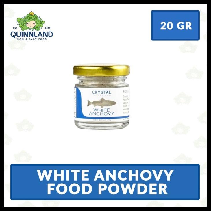 

[READY STOCK] NU095 20GR WHITE ANCHOVY FOOD POWDER BUBUK IKAN TERI NASI - CRYSTAL OF