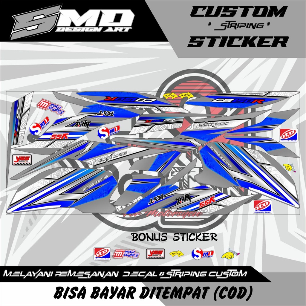 STIKER BODY HONDA CB 150R G3