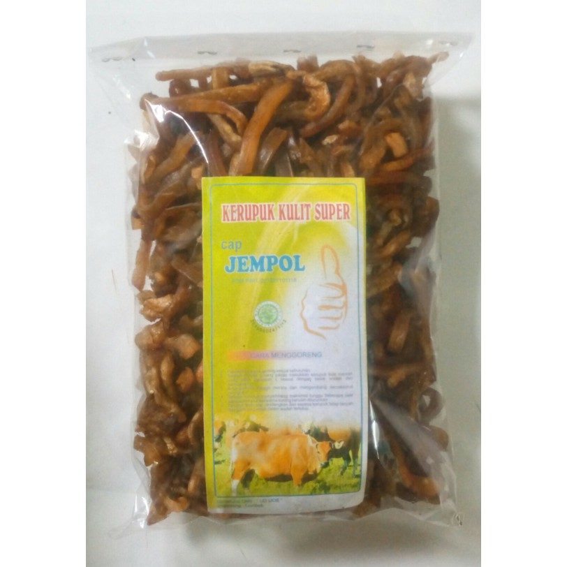 

Krupuk kulit SapiKerbau Asli Lombok 05 kg Original