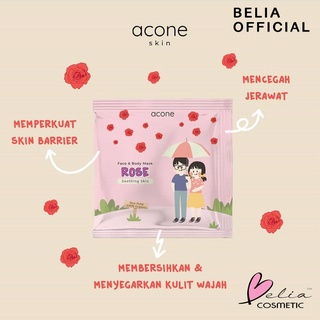 ACONE Face dan body Mask  Masker Wajah Masker Badan Masker Bubuk 10gr (BPOM) (VIC)