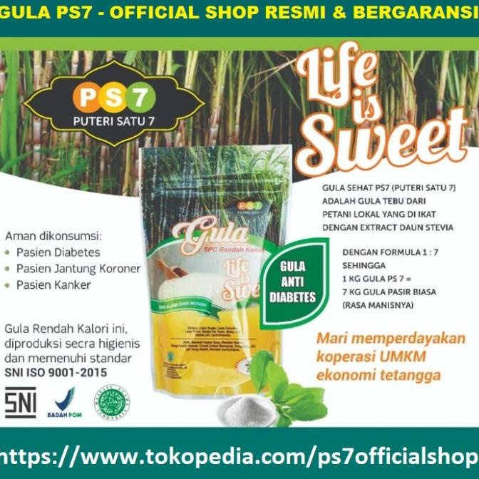 

Official Ps7 1 Kg Gula Stevia Sehat Alami