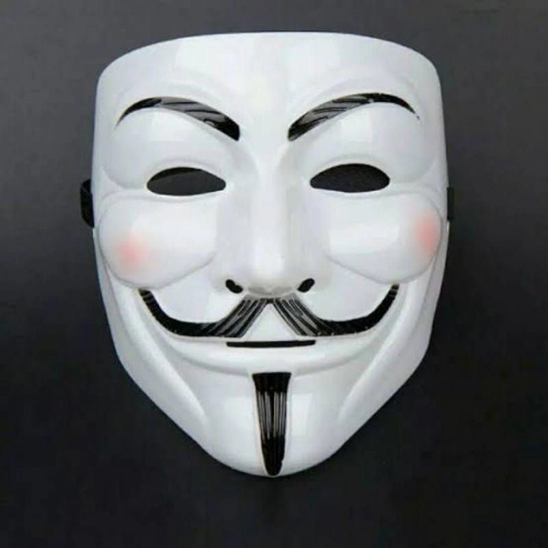 Topeng Hacker Anonymous / Topeng Pesta / Topeng Vendetta