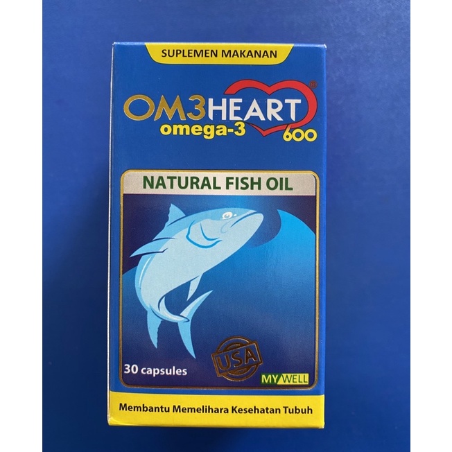 OMEHEART | MINYAK IKAN | OMEGA 3