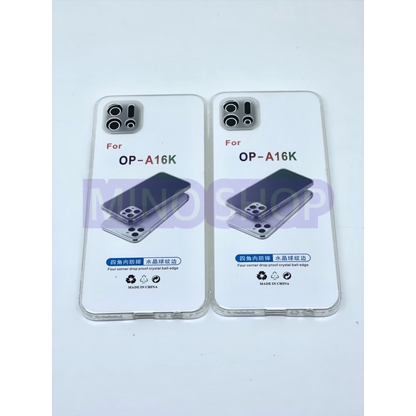 SOFTCASE TRANSPARAN OPPO A16K PREMIUM CLEAR SOFT CASE