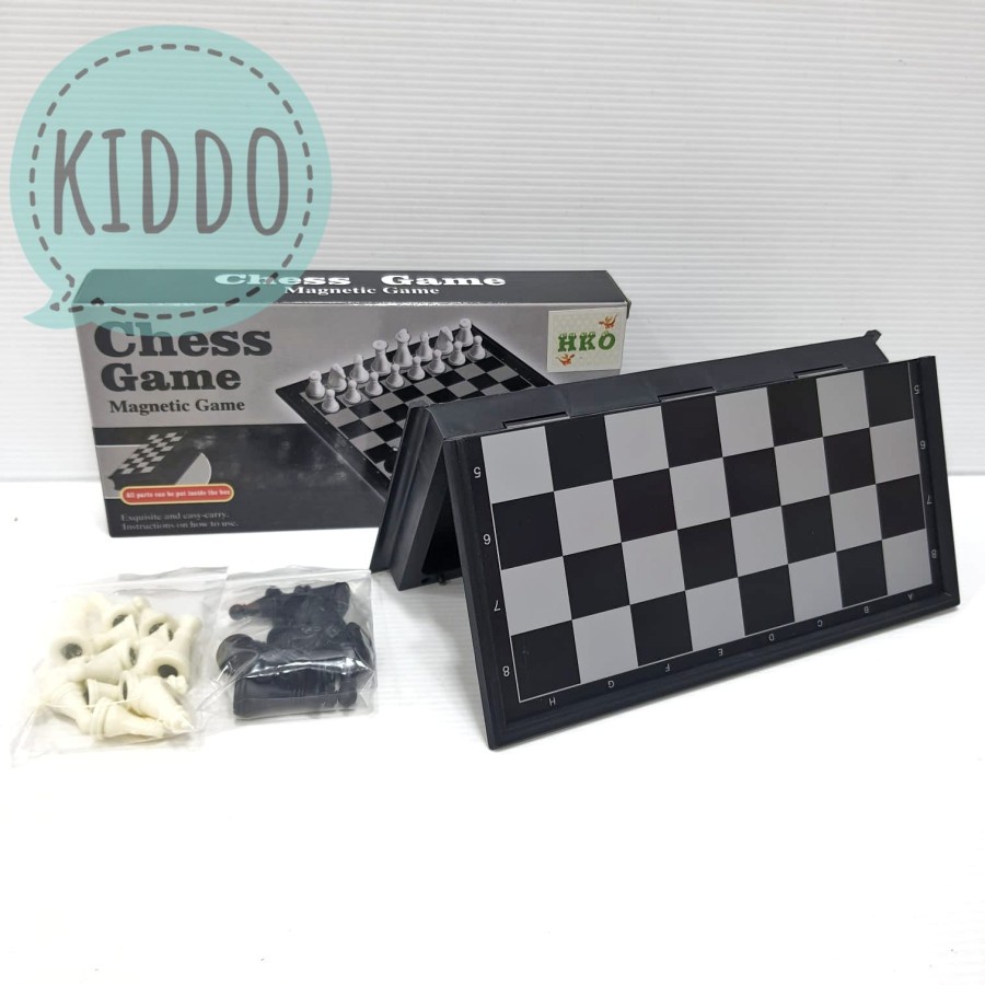 Catur - Papan Catur Magnet - W