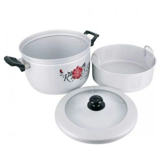 Panci Kukus / Steamer Rice cooker maspion 24cm (panca guna) - PG