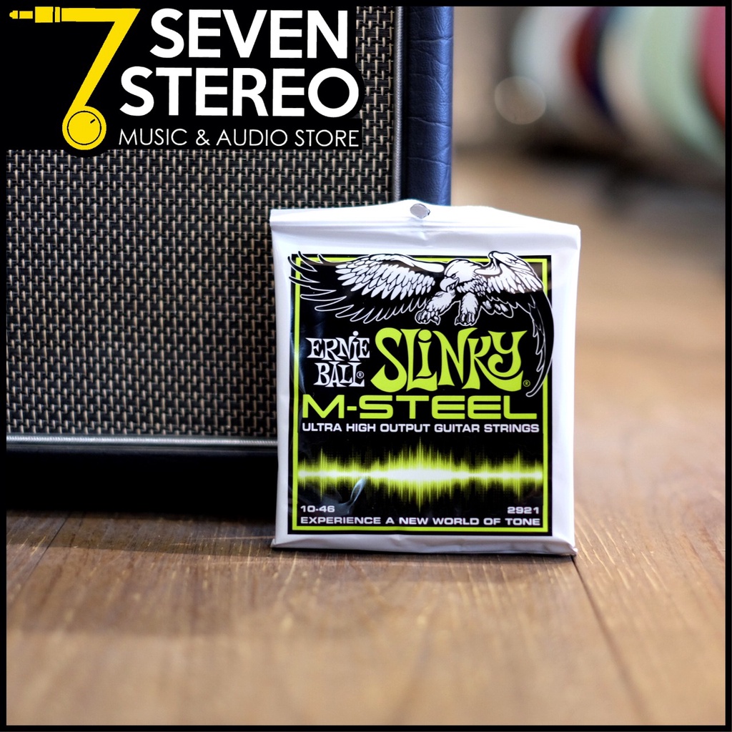 Ernie Ball 2921 Regular Slinky M-Steel Electric Guitar Strings 10-46