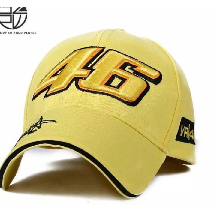 NEW TOPI VALENTINO ROSSI VR 46 ASIA SIGNATURE ASLI YAMAHA TERBARU/TOPI PRIA BISA COD