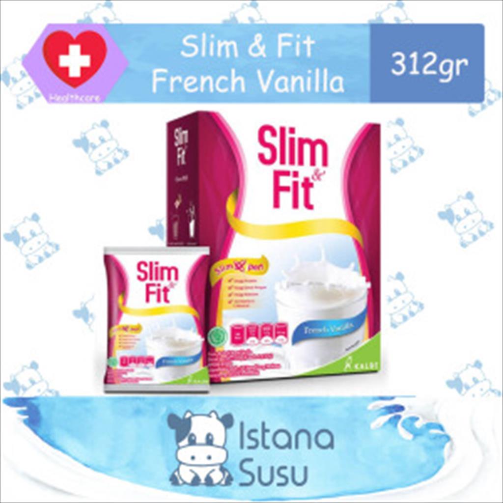 Slim &amp; Fit French Vanilla 312 gr