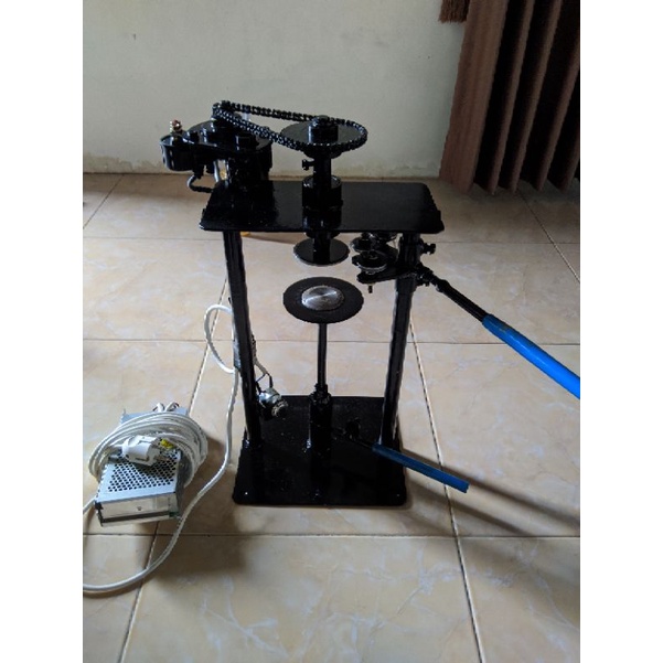 mesin sealer seamer pet can toples semi otomatis