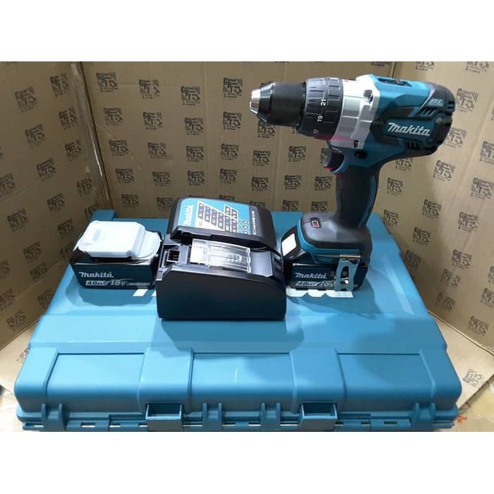 Mesin Bor Cordless Baterai Drill Waterproof 13mm Makita DDF 481