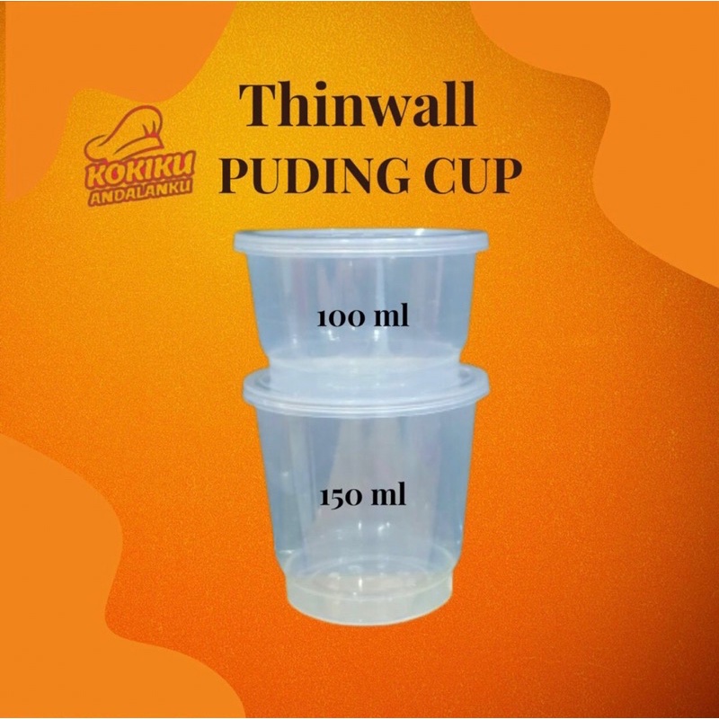 Thinwall Pudding Cup 150 ml