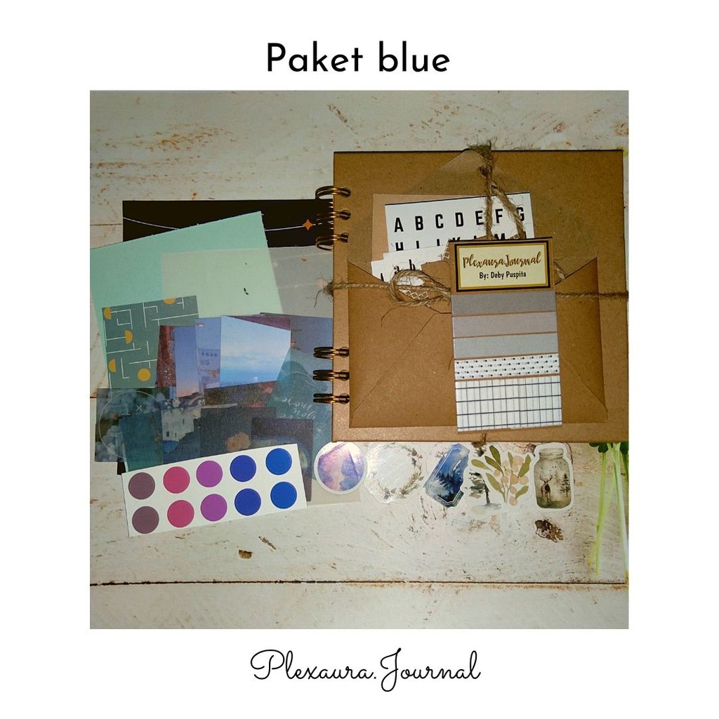 

Paket Scrapbook album “Winter Blue” LIMITED EDITION untuk gift box Bogor