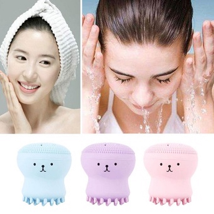 (FY) Brush Cleansing Face Massage Make Up Facial Clean Skincare Tools Wanita Import Real Pict