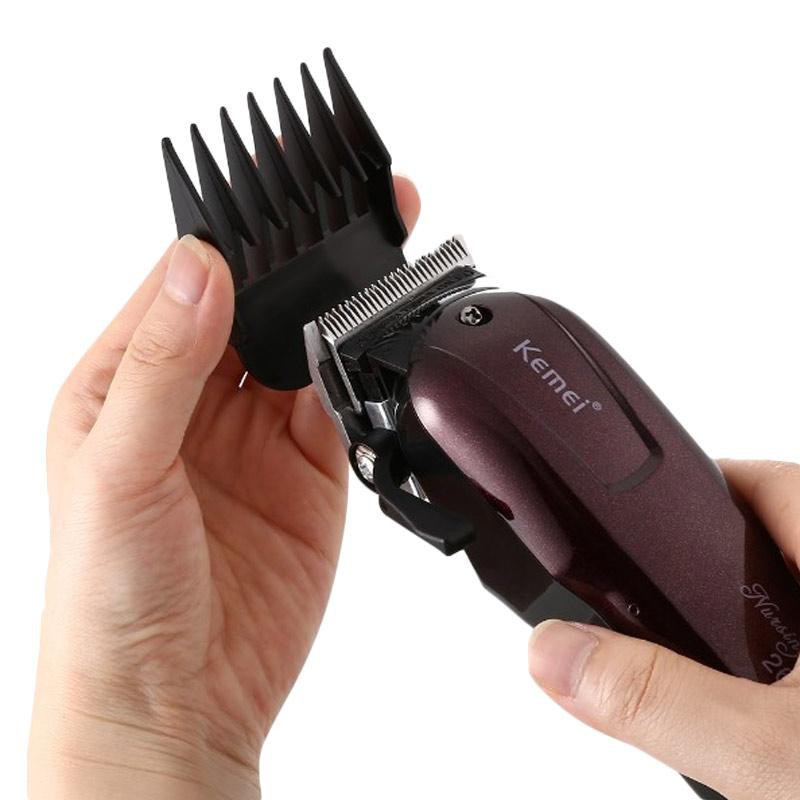 Kemei mesin Cukur Rambut KM-2600 Alat Cukur Rechargeable Hair Clipper